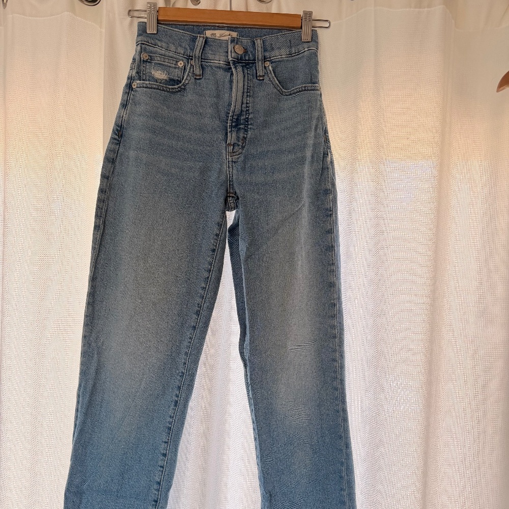 Madewell The Perfect Vintage Straight Crop Jean